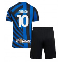 Maglie da calcio Inter Milan Lautaro Martinez #10 Prima Maglia Bambino 2024-25 Manica Corta (+ Pantaloni corti)